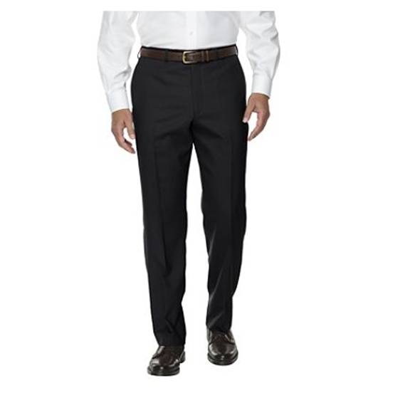 Plain front tailored fit