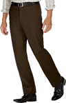 Brown Solid Wool