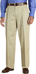 Tan Double Pleat