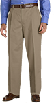 Taupe Double Pleat