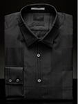 Black Textured Plaid