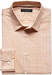 Peach Checkered Shirt