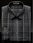 Black Plaid Monogram