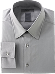 Dark Gray Fitted Shirt