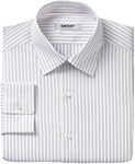 White Stripe Fitted