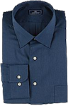 Navy Texture Solid Shirt