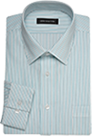 Teal Striped Shirt
