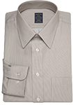 Taupe Striped Shirt