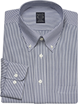 Navy Button Stripe