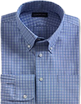 Blue Plaid Pinpoint