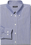 Fine-Stripe No-Iron