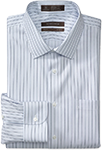 Blue Striped Trim Fit