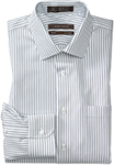 Green Striped Trim Fit