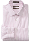 Pink-Striped  Trim Fit