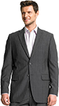 Tailored Pinstripe Blazer