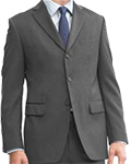 Charcoal Italian Wool