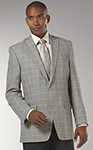 Gray Plaid Sport Coat