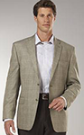 Tan Plaid Sport Coat