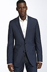 James Navy Check