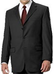 Black 3 Button