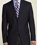 Navy Solid Wool