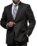 Charcoal Stripe Suit