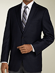 Black Solid Wool
